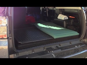 5th Gen 4Runner Sleeping Platform Build