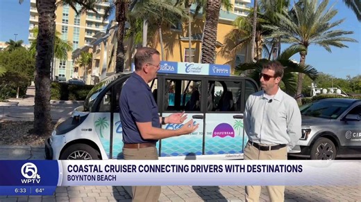 Boynton Beach celebrates 2 years of its Coastal Cruiser all-electric rideshare program for locals