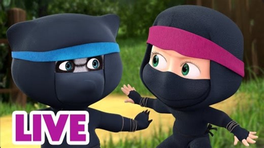 ماشا و میشا طولانی - برنامه کودک ماشا و آقاخرسه - دوبله فارسی - ماشا جدید