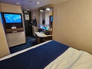 NCL Encore - Inside Cabin Tour - Room
