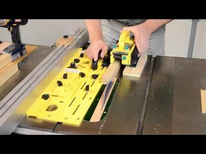 Make Beautiful Tapered Legs up to 8-sides MICRODIAL Tapering Jig by MICROJIG
