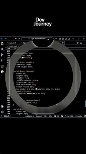 login and sign up page