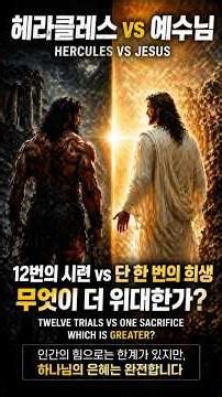 헤라클레스 vs 예수님, 누가 진짜 구원자인가? | Hercules vs Jesus: Who Truly Saves? #shorts
