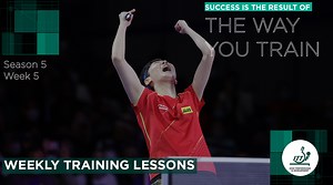 7.5K views · 242 reactions |  Success is the result of the way you train. But do you really know how to train your footwork? ‍♀️ Check out this week's lesson where we show you how to play table tennis...with your feet.  #WeeklyTrainingLessons #ITTFHPD | International Table Tennis Federation | Facebook