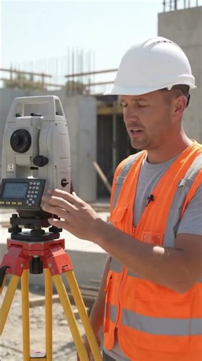 How to Use Total Station as an Auto Level? | Surveying Trick