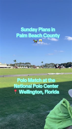 Sunday Polo Match at National Polo Center