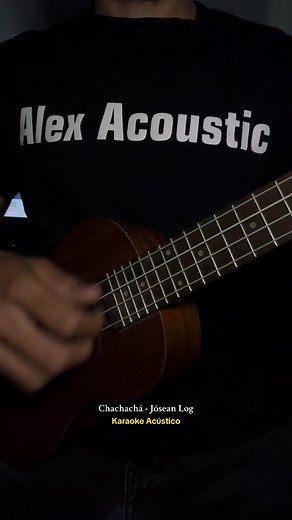 Canta conmigo “Chachachá”. 🙌🏼 #Chachacha #JoseanLog #CantaConmigo #yotocoytucantas #Karaoke #Sing #Ukelele #Acustico #AlexAcoustic #FyP #foryou #parati