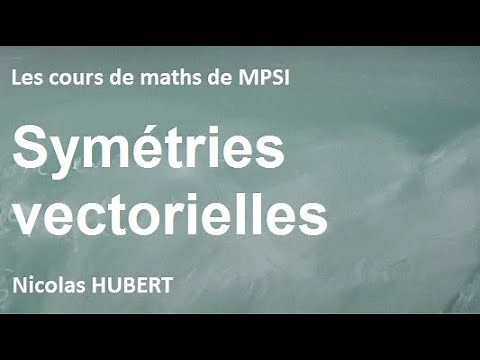 Symétrie vectorielle