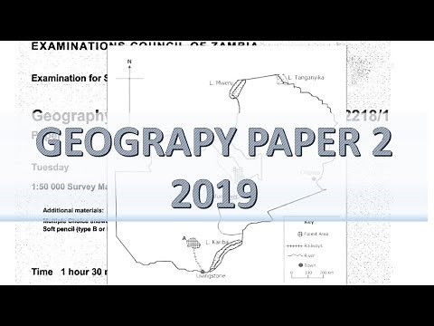 2019 Geography Paper 2 INTERNAL