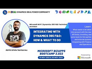 Integrating with Dynamics 365 F&O: how & what to do