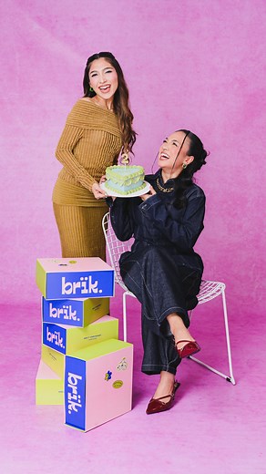 brïk. on Instagram: "Two years ago, we were just two ordinary girls with a big dream. If you told 10-year-old Kira and 12-year-old Brina that one day, we’d build brïk, we probably wouldn’t believe you. We’re so different, but that’s what makes us stronger. Different strengths, different ideas, but always better together. This journey hasn’t been easy, but it’s been full of love, lessons, and people like you who believed in us. And today, we celebrate not just brïk turning 2, but the community th