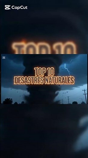 Top 10 Desastres Naturales Más Mortales 🌍. . #shorts #desastresnaturales #historia #top10