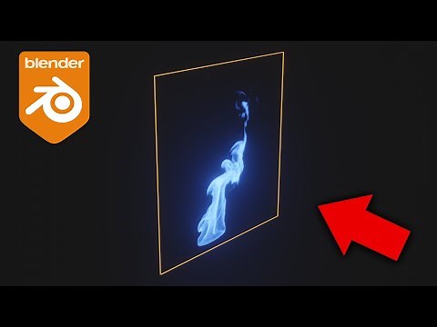 Blender Tutorial - Import a Smoke Simulation as a Texture