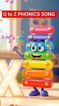 Q to Z Phonics Song – Mega Alphabet Sounds⭐