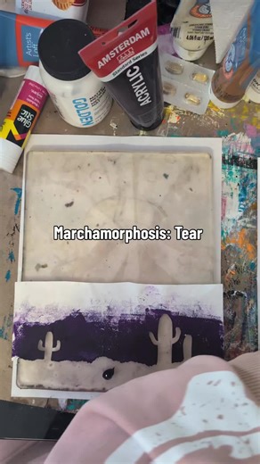 #marchomorphosis day one. The March challenge is hosted by @purplehillprints and @Junkykid