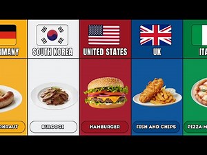 Dinner From Different Countries