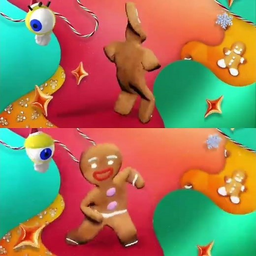 Difference between Nickelodeon and Teennick special Christmas edition bumpers (FANDMADE combined)