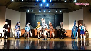 「巴尔坦星人」各类口味小龙虾 赛罗 赛文 捷德皇家大师登场 舞台表演 2025.4.6 上午_哔哩哔哩_bilibili