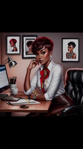 My beauty digital artwork AI artist. 🫶🏽🤎🫶🏽🤎🫶🏽🤎#CapCut #femibeauty #explorepage #makeup #digitalart #beautifulblackwomen #digitalbeautybusiness