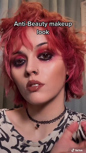 Edgy Anti-Beauty Makeup Tutorial