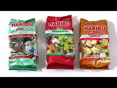 HARIBO Xmas: Bakery, Mint Chocolate & Mix