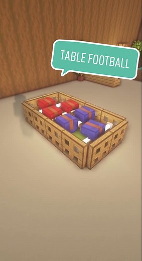 Table Football in Minecraft: How to Play and Make a Soccer Ball