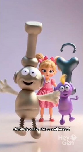 🔥 “Inside the Ear! The Amazing 3D Science of How We Hear (For Kids)” #kidslearning #ScienceForKids