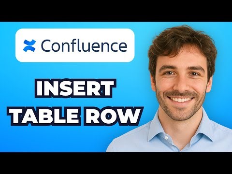 How to Insert a Table Row in Confluence (2025)