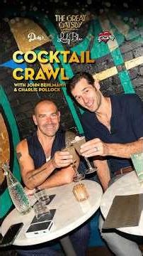Cheers to the first stop on our Gatsby Cocktail Crawl: Lady Blue NYC! ✨ ✨