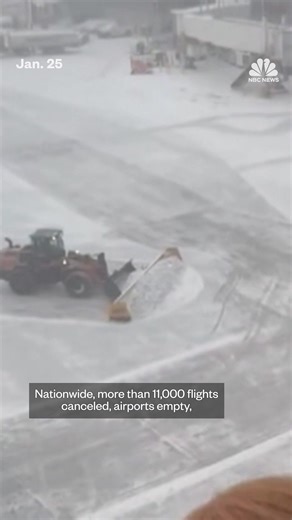 The massive winter storm gripping the country is moving east, now New England is in the bull's-eye with up to three inches of snowfall an hour and two feet in the forecast. | NBC News