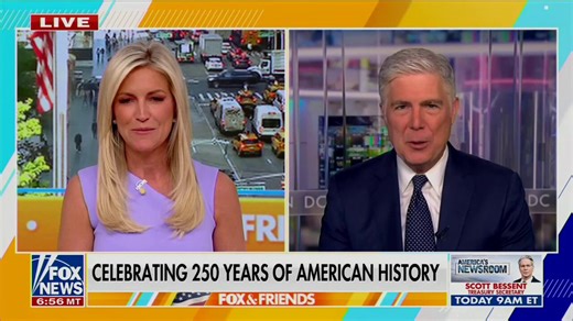 Justices have appeared on fairly nonpartisan programs for book tours before. It's a bit iffy ethically, and I'll criticize the liberal justices too (Sotomayor, Jackson more recently). But a sitting justice appearing on a partisan Fox News opinion program basically has no precedent. Gorsuch does not fear any consequences for signaling his partisan alliances, and is abusing public trust. They are simply drunk with power. Ethics reform for these brazen justices needed ASAP.