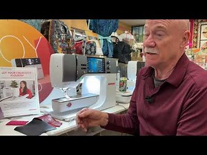 Bernina Jeff New Year’s resolution 2026 and #51 roller foot demo how to use diy
