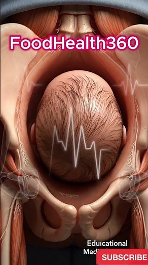 What Happens During Crowning? | The Final Moments Before Birth Explained in 3D #shorts!