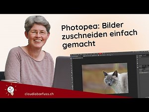 Photopea Tutorial: Bilder zuschneiden und speichern leicht gemacht!