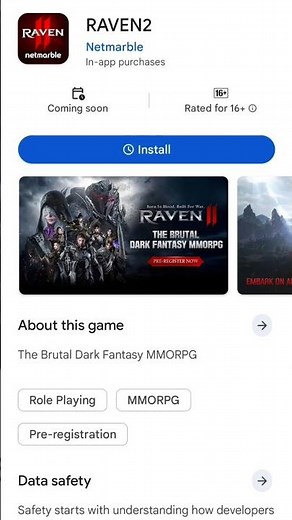 First Look at RAVEN2! Netmarble's New Dark Fantasy MMORPG is Here #games #gamingvideos