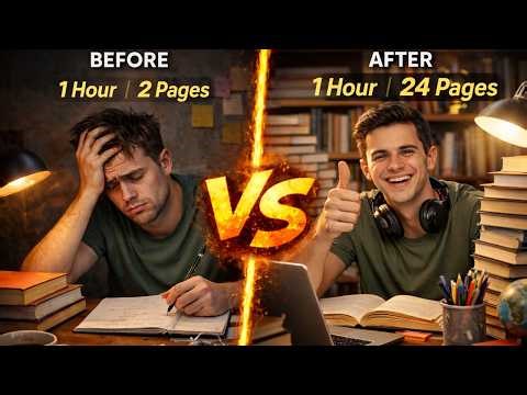Study Smart, Not Hard! 5 Scientific Ways to Study Faster Without Forgetting 🔥