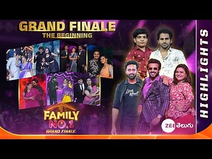Family No.1 Grand Finale - Part 1 Episode Highlights | Every Sun @ 11 AM | Zee Telugu