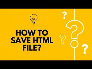How to save html file in vs code or in any software compiler