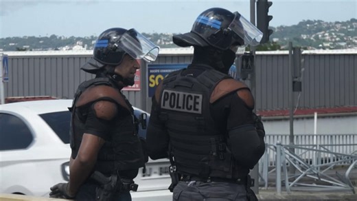 Violences en Martinique: une "nuit plutôt calme", deux jours après l'instauration d'un couvre-feu