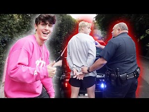 He got Arrested...