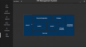 Hr Management System in C# Free Source Code - Rashi Code