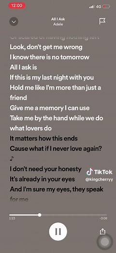 Adele - All I Ask | Emotional Lyrics Video