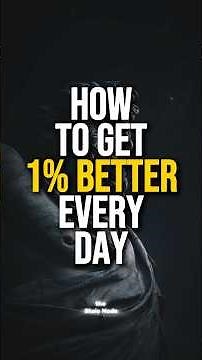 How to Get 1% Better Every Day | Stoicism