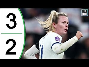 England vs Netherlands 3-2 Highlights | WHAT A COMEBACK - Women's Nations League