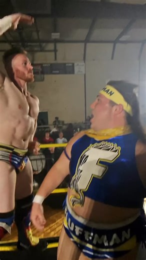 The Young Professor | The Buff & Fluff Connection (@sean_legacy1 & @fluffman_cometh ) had a special in-ring introduction request for their last ride as a team at... | Instagram
