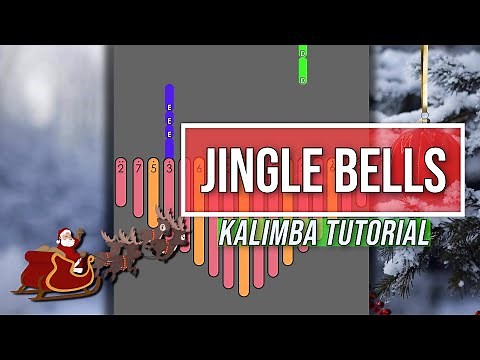 How to Play Jingle Bells on Kalimba Easy Tutorial With Tabs