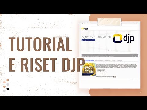 KTTA - TUTORIAL E RISET DJP