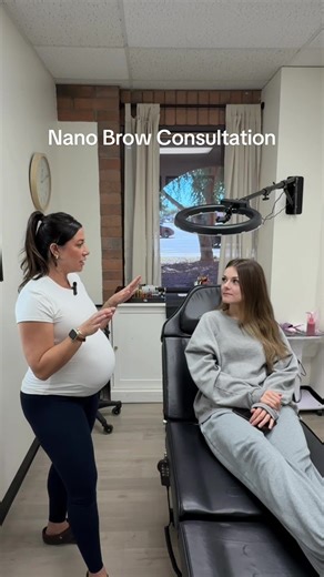 A glimpse into the Nano Brow consultation and process. She was used to filling in her brows everyday, but the Nano Brows gave her some nice and natural definition to fill in the sparse areas, so that she doesn’t have to! We kept it conservative for her since she is young and these will last for years. She can always go darker in the future. #azbrows #aznanobrows #azmicroblading #azbrowartist #azbrowmapping