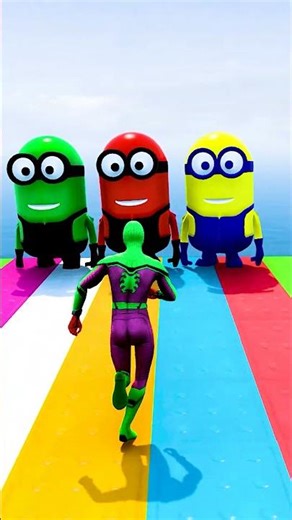 GTA 5 Epic Water Ragdolls | Spider-Man Jumps / Fails ep.12581 #shorts