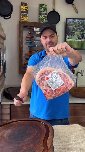 Churrasco de primeira no TikTok
